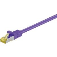 Cat7 Patchkabel SFTP - LS0H - purple - 500cm