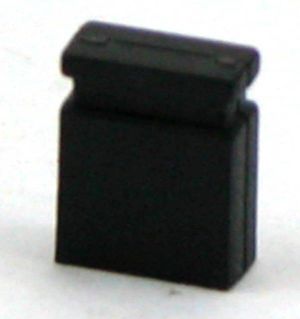 Jumper geschlossen 2,54mm schwarz vergoldet kontakte