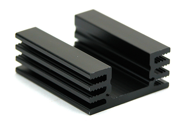 Heatsink 32x25x14mm - black