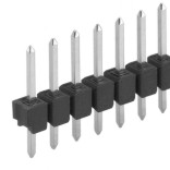 Pinheader 1x3-polig 13,9mm e=2,54 verguld
