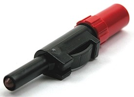 SicherheitsLaborstecker ø4mm - rot