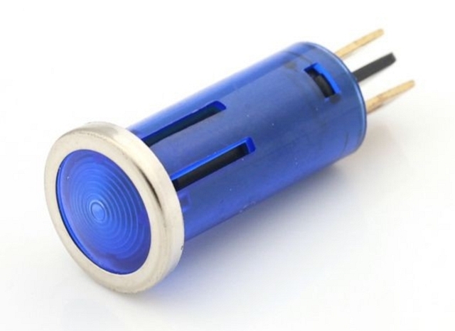 Control light 12Vdc - blue