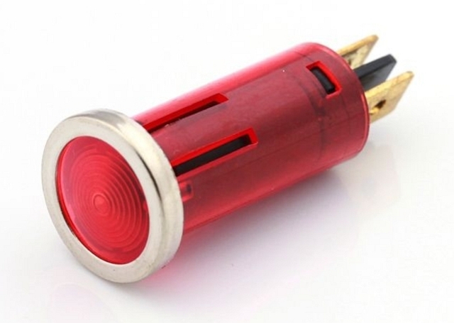 Control light 12Vdc - red