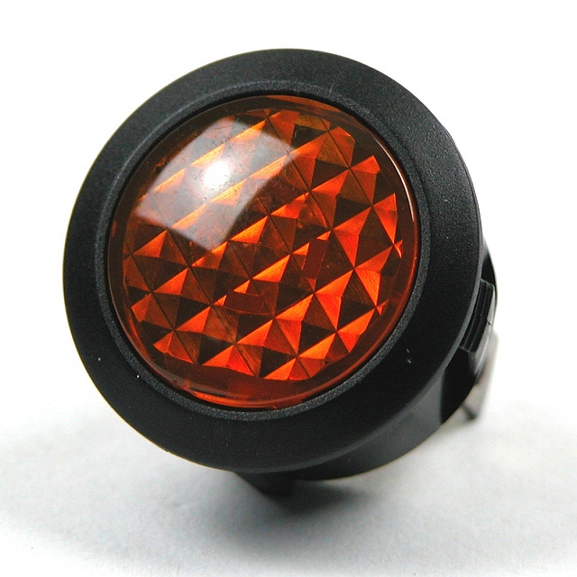 Signaallamp ø23,3mm 230Vac - geel