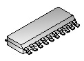 Octal Buffer/Line Driver, Inverting, 3-State - SO-20