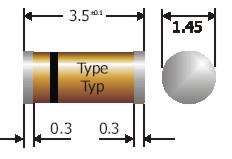 Switching Diode 100V/150mA - SOD-80