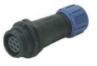Connector female 5A/180V 2mm² IP-68 - 5-polig