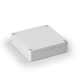 Enclosure ABS 125 x 125 x 35mm - IP-67 - RAL-7035