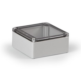 Enclosure ABS 125 x 125 x 60mm - IP-67 - RAL-7035