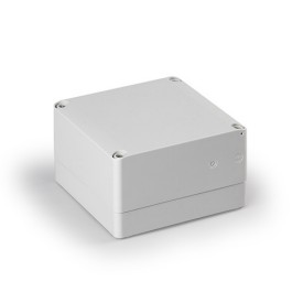 Enclosure ABS 125 x 125 x 75mm - IP-67 - RAL-7035