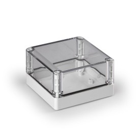 Enclosure ABS 125 x 125 x 75mm - IP-67 - RAL-7035