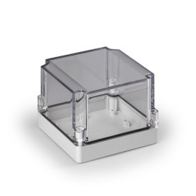 Enclosure ABS 125 x 125 x 100mm - IP-67 - RAL-7035