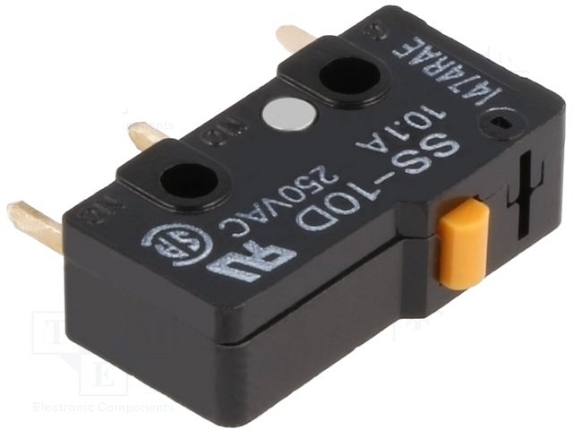 Microswitch 5A/250Vac standard - PCB