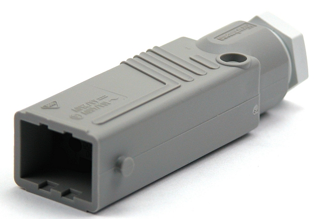 Power connector 5-p male 16Aac/10Adc