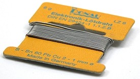 Soldeertin 60/40 -1mm -  1 meter - 6 gram