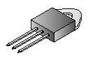 Thyristor 1200V 30A 50mA - TOP3 - uitlopend