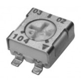 SMD trimmer 1-slag 5x5mm 0,25W - 500E