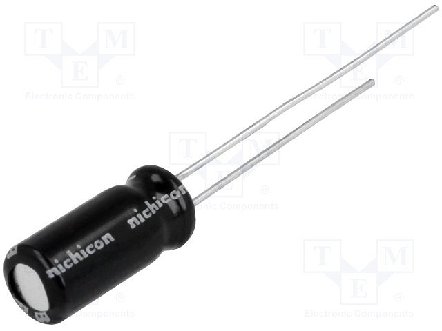 Bipolar electrolytic capacitor 105° 22uF/100V ø10x16mm e=5mm
