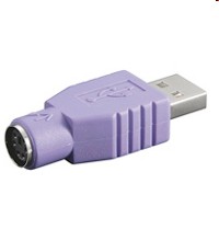Adapter USB A stecker <-> PS2 female