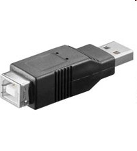 USB A male <-> USB B female