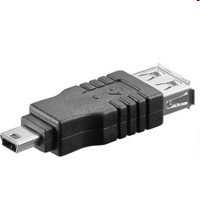 USB A buchse <-> 5-polig Mini B stecker