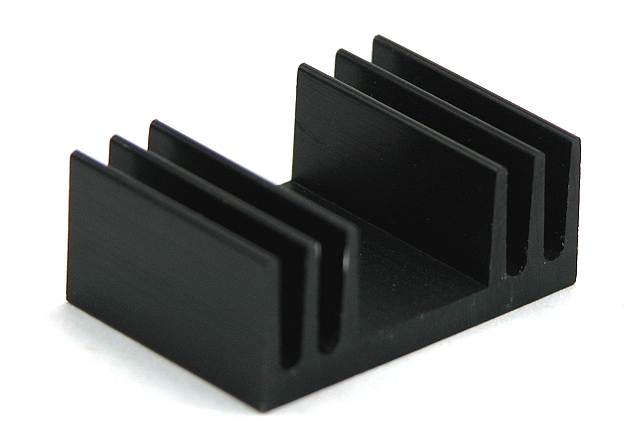 Koelprofiel 29 x 20 x 12mm - uitlopend