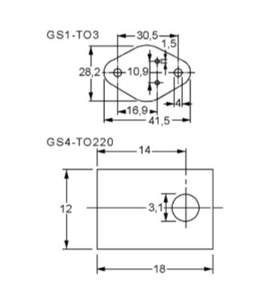 Mica isolatieschijf voor TO-220