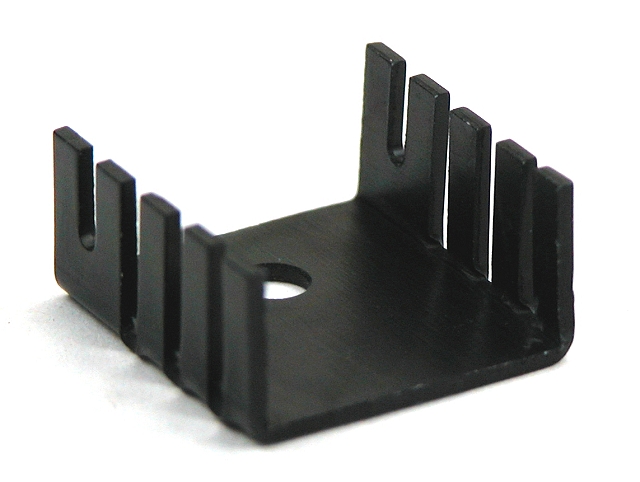 Koelblokje 19,05x19,05x9,52mm 24 K/W voor TO-220 - uitlopend