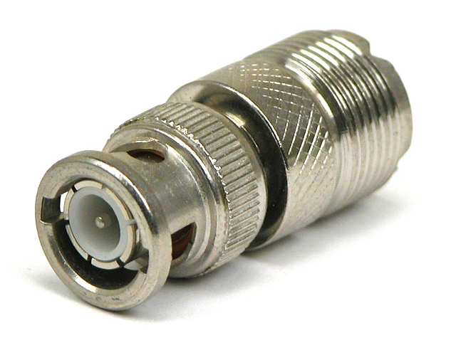 Adapter BNC male -> PL female