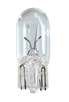 Lamp mit W2 socket ø10 x 26,8mm - 12V/5W