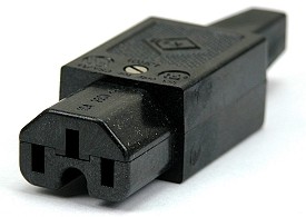 Powerplug 3-pole female 120°