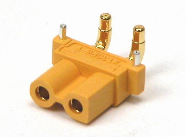 Powerbuchse 2-polig 15A - 500Vdc