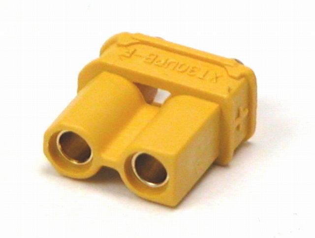 Voedingsconnector 2-polig Female 15A - 500Vdc