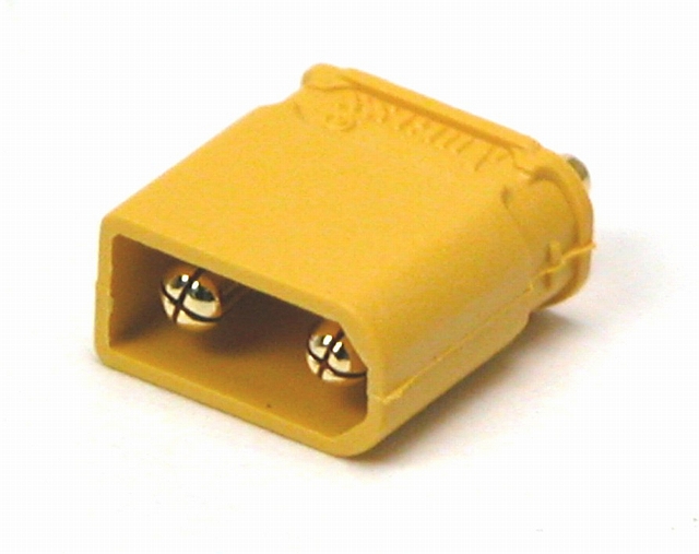 Powerstecker 2-polig 15A - 500Vdc