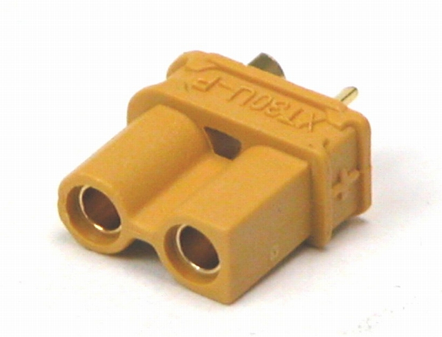 Voedingsconnector 2-polig Female 15A - 500Vdc