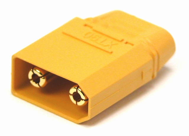 Powerconnector 2-pos. Male 40A - 500Vdc