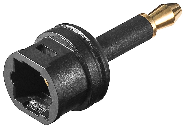 Adapter Toslink buchse -> 3,5mm stecker