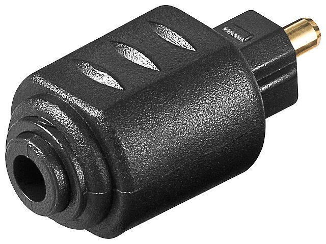 Adapter 3,5mm buchse -> Toslink stecker