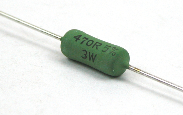 3W - 5% - ø5,5x13mm - round