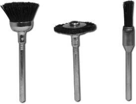 3 Nylon Brushes