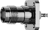 Panelmount female with flange