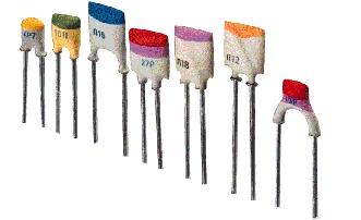 Ceramic plate capacitors