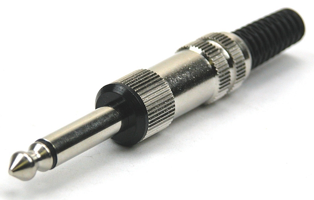 6,3mm Audioconnectors - mono