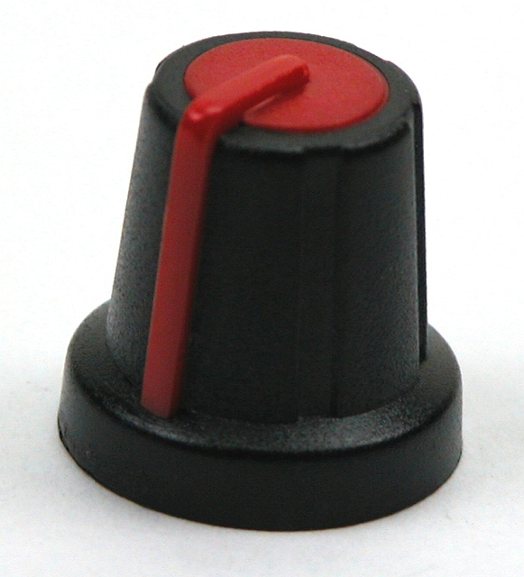 Plastc knobs ø16x16mm