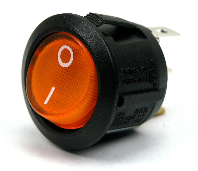 ein - aus - orange beleuchtet 250V