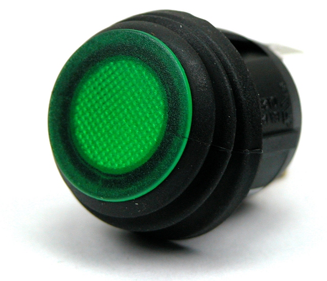 aan - uit - groene verlichting 230Vac - IP-65