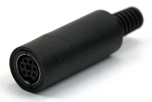 Mini-DIN Cable receptables