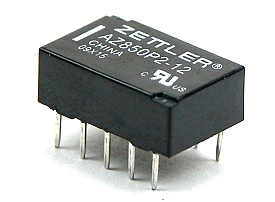 Relay Bistable- 2 coils - 2x C/O