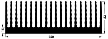 SK 438 - 250x83mm